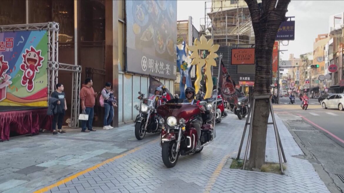 百輛重機齊聚新竹  為社福機構送祝福與關懷