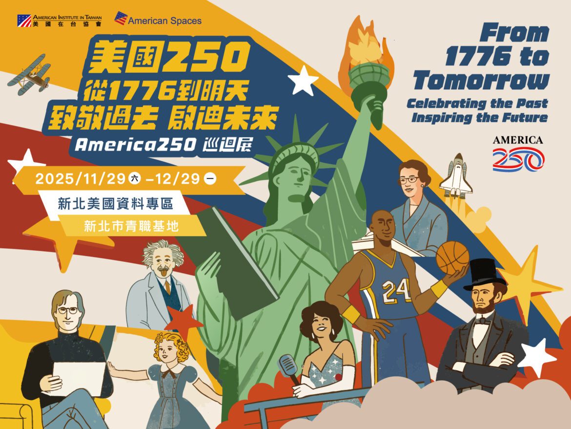 新北青年局深化與AIT合作     青職基地成美國建國250年特展全台首站