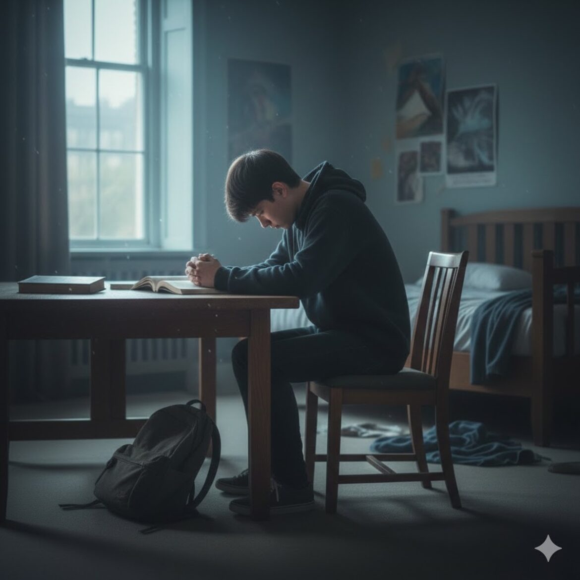 14歲少年從優等生到拒學　青春期的隱形風暴：青少年憂鬱症