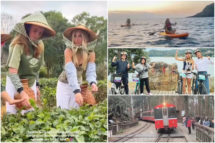 荷蘭50萬粉絲IG女神 讚嘆台灣山海單車與小鎮魅力