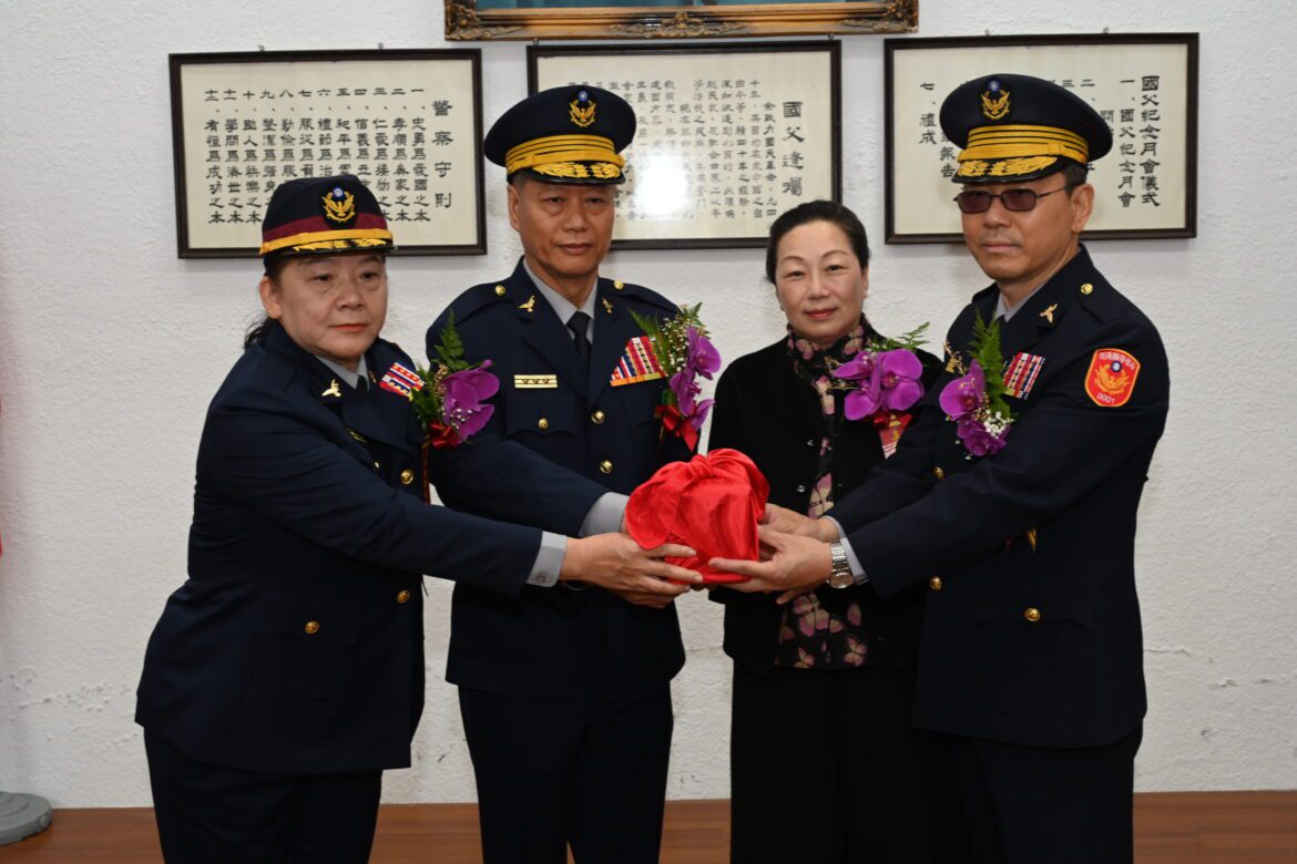 花蓮縣警局長交接典禮  場面盛大