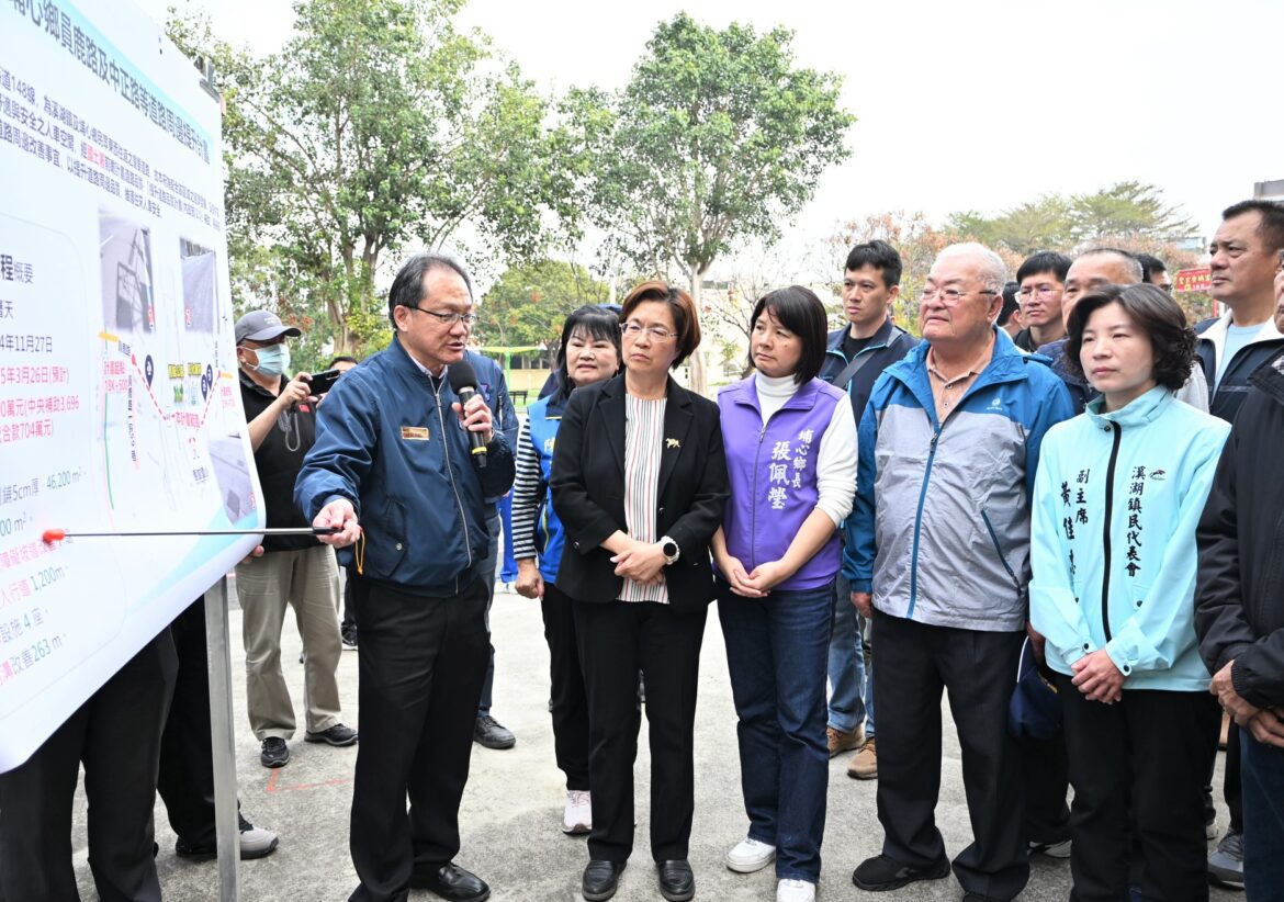 彰縣府投入改善經費  提升埔心鄉員鹿路及中正路等道路周邊品質