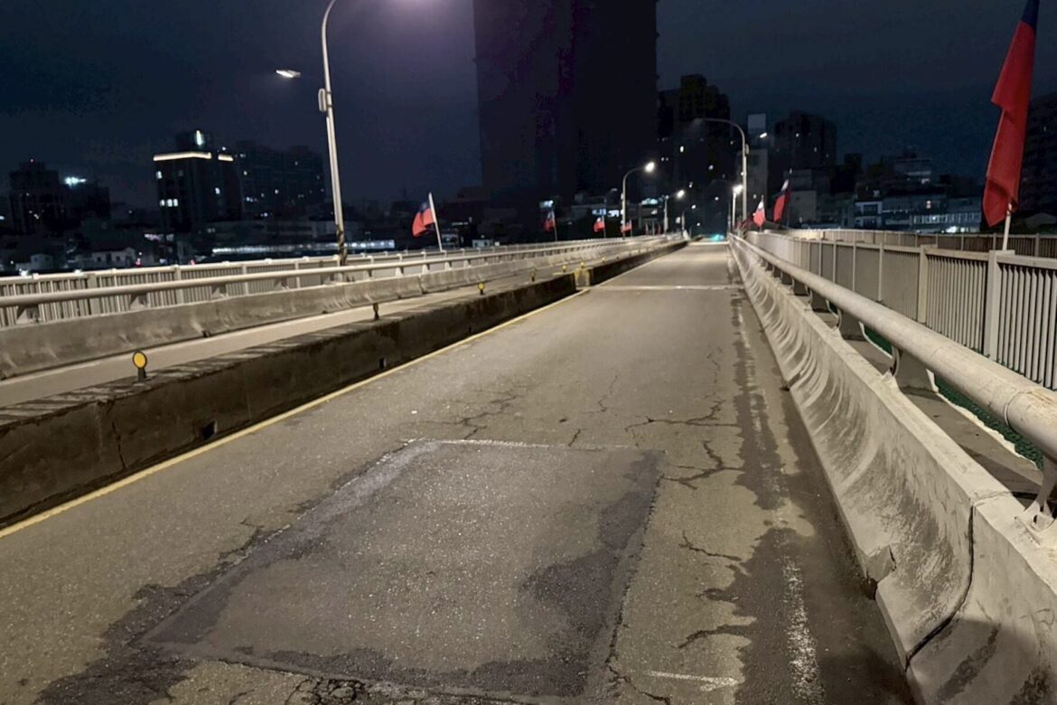 提升行車安全！大漢橋與新海橋 1/30 夜間施工     用路人請提前改道行駛