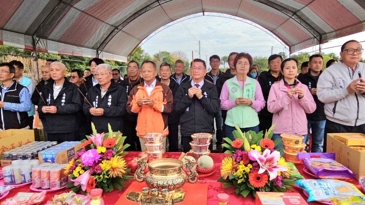 影音/永靖鄉舉辦綠色串珠計畫開工祈福  改善永靖「龍脈」髒亂點