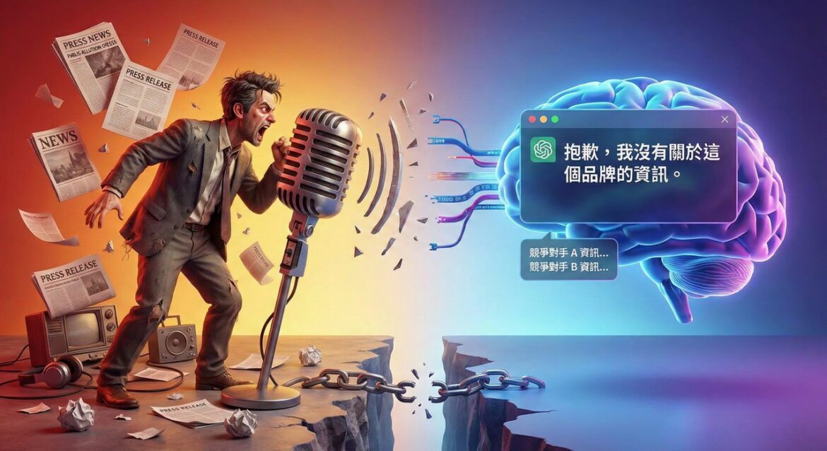 當 AI 搜尋讀不懂你的品牌：公關危機的新戰場　傳統預算是否正在打水漂？