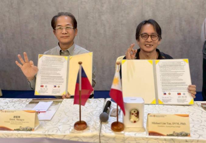 宣信國小赴菲交流  締結姊妹校共譜永續教育