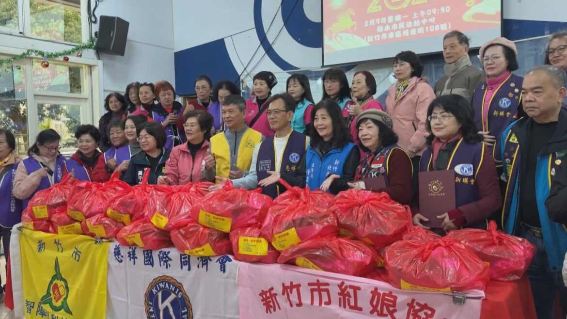 各協辦單位熱心支持  年菜發送圓滿順利