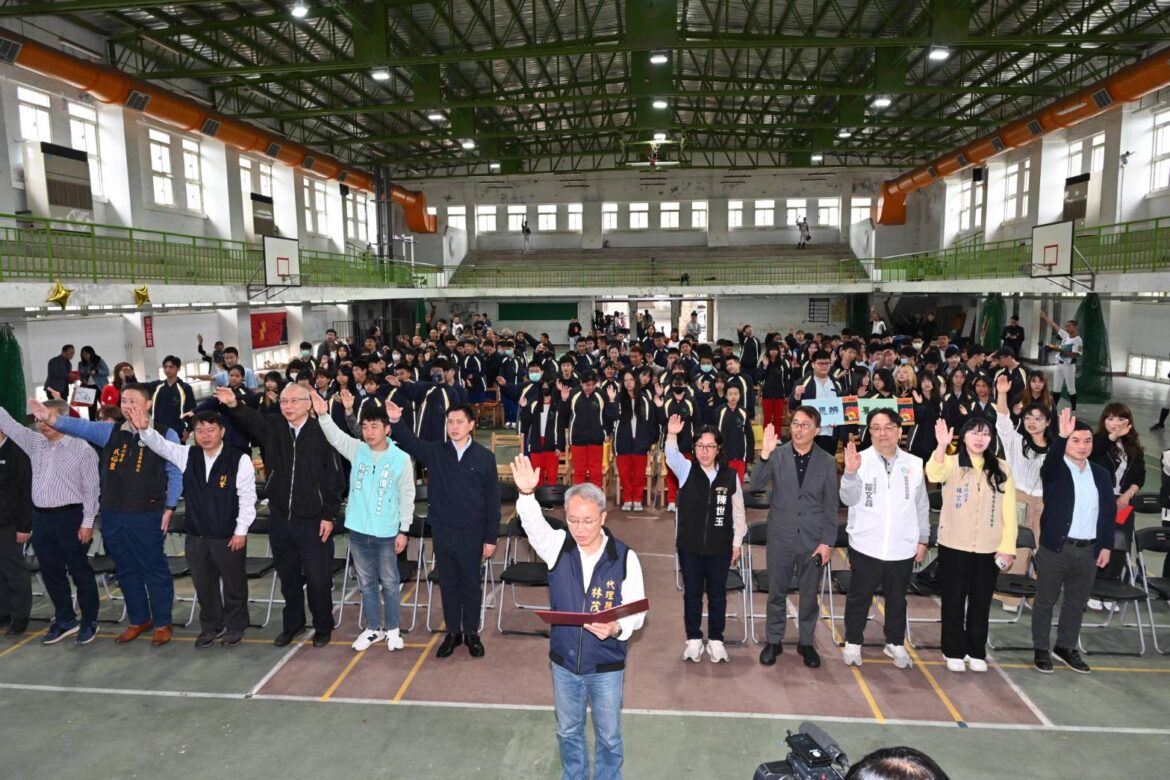 宜蘭縣友善校園週  縣長帶領宣誓拒絕短影音風險