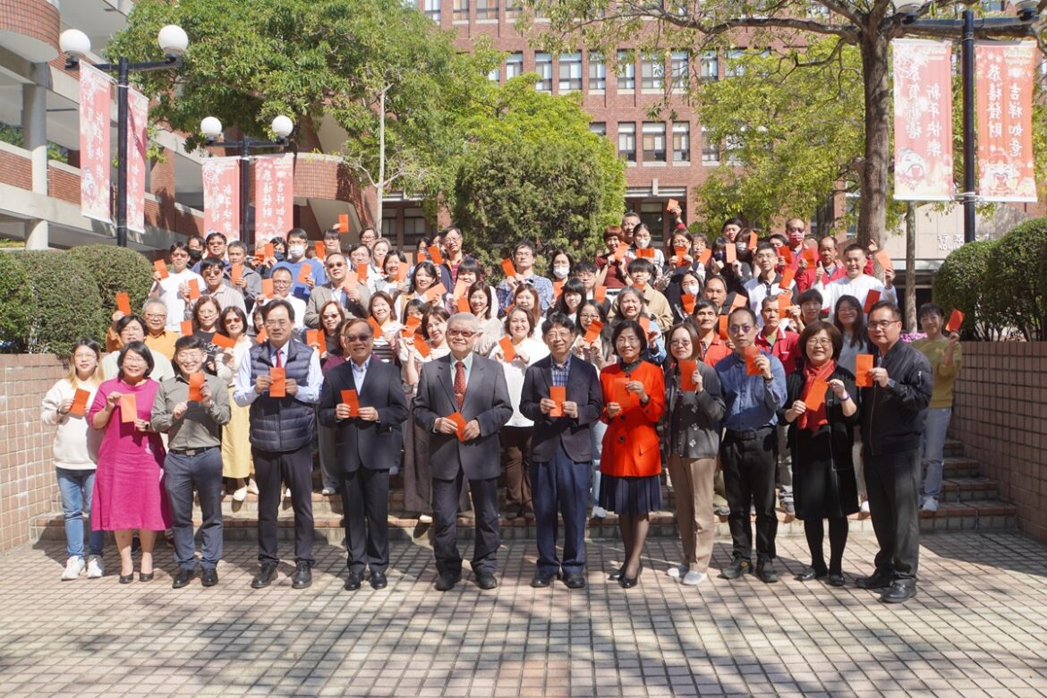迎接新學期的開始   大葉大學舉行新春開工團拜