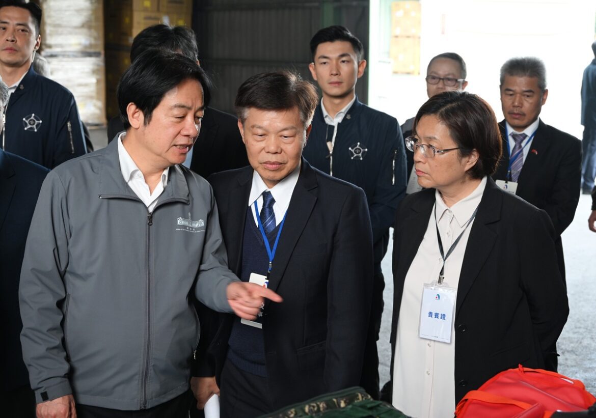 賴總統南下彰化關心紡織產業  縣府籲中央用實際行動支持傳統產業轉型