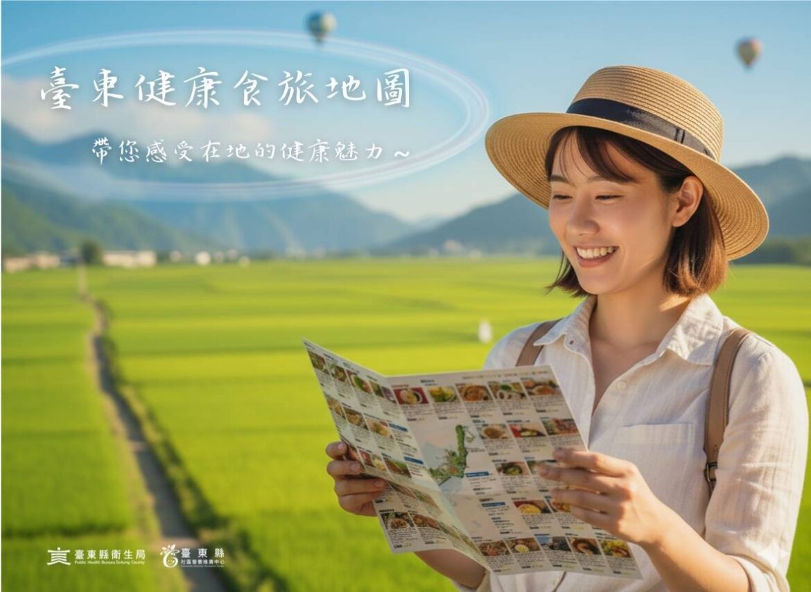 打造健康城市   臺東縣推出健康食旅地圖   引領飲食轉型
