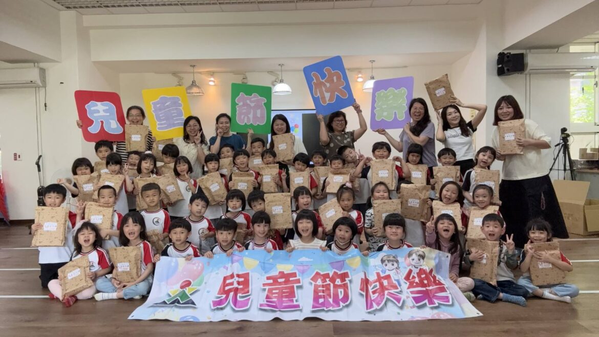 東華附小校長幼兒園開講  張慧娟帶進兒童節溫馨氛圍    