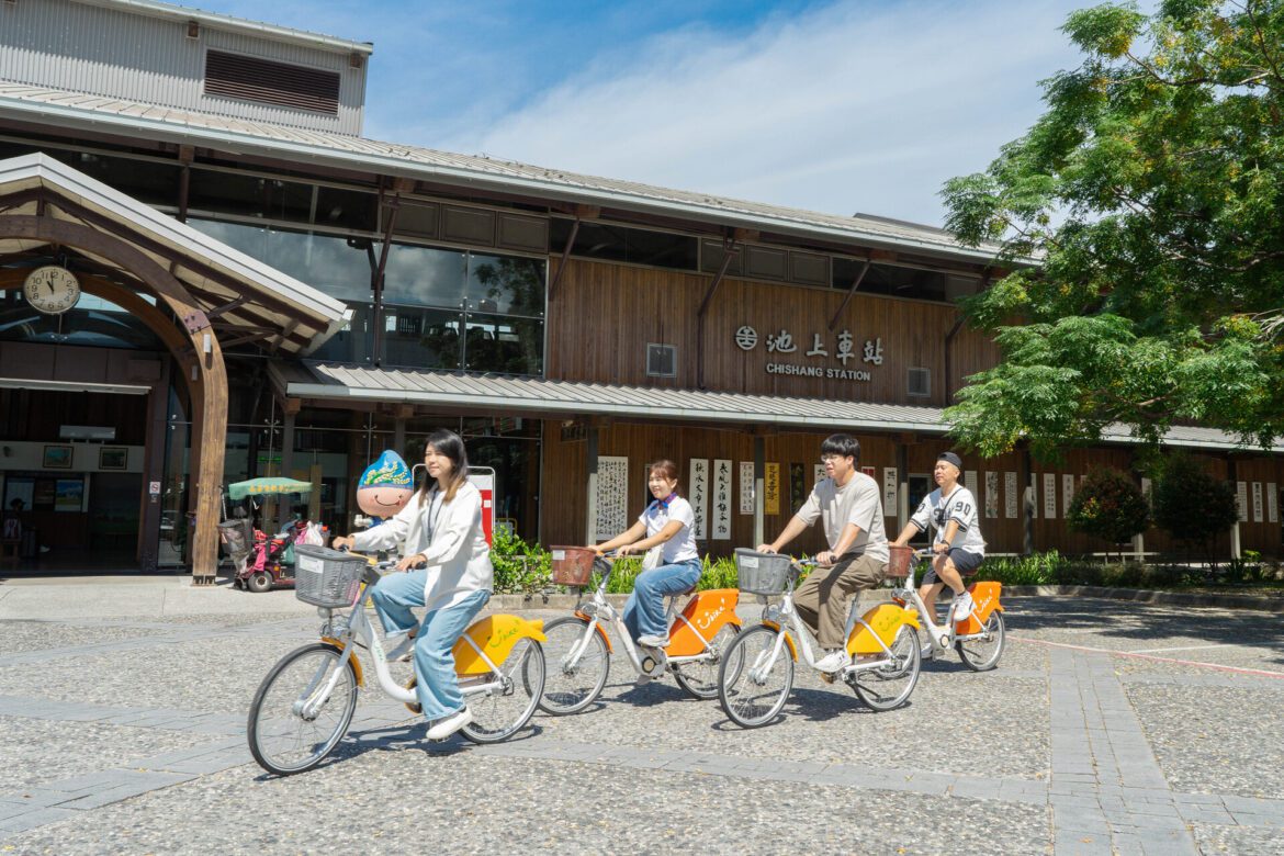 建構綠色運輸網  臺東縣120處公共自行車場站串聯山海城鄉
