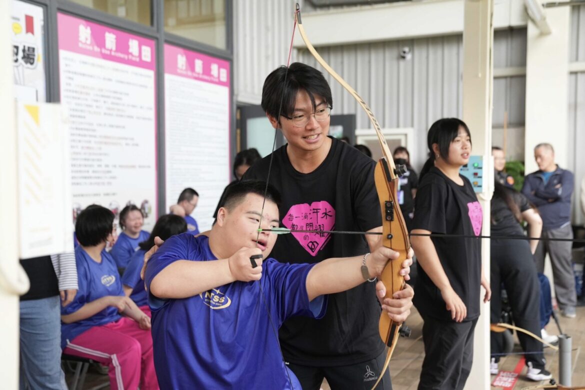 迎接 115 年全障運！新北體育局攜手特教學校     在三重運動中心點燃射箭熱情