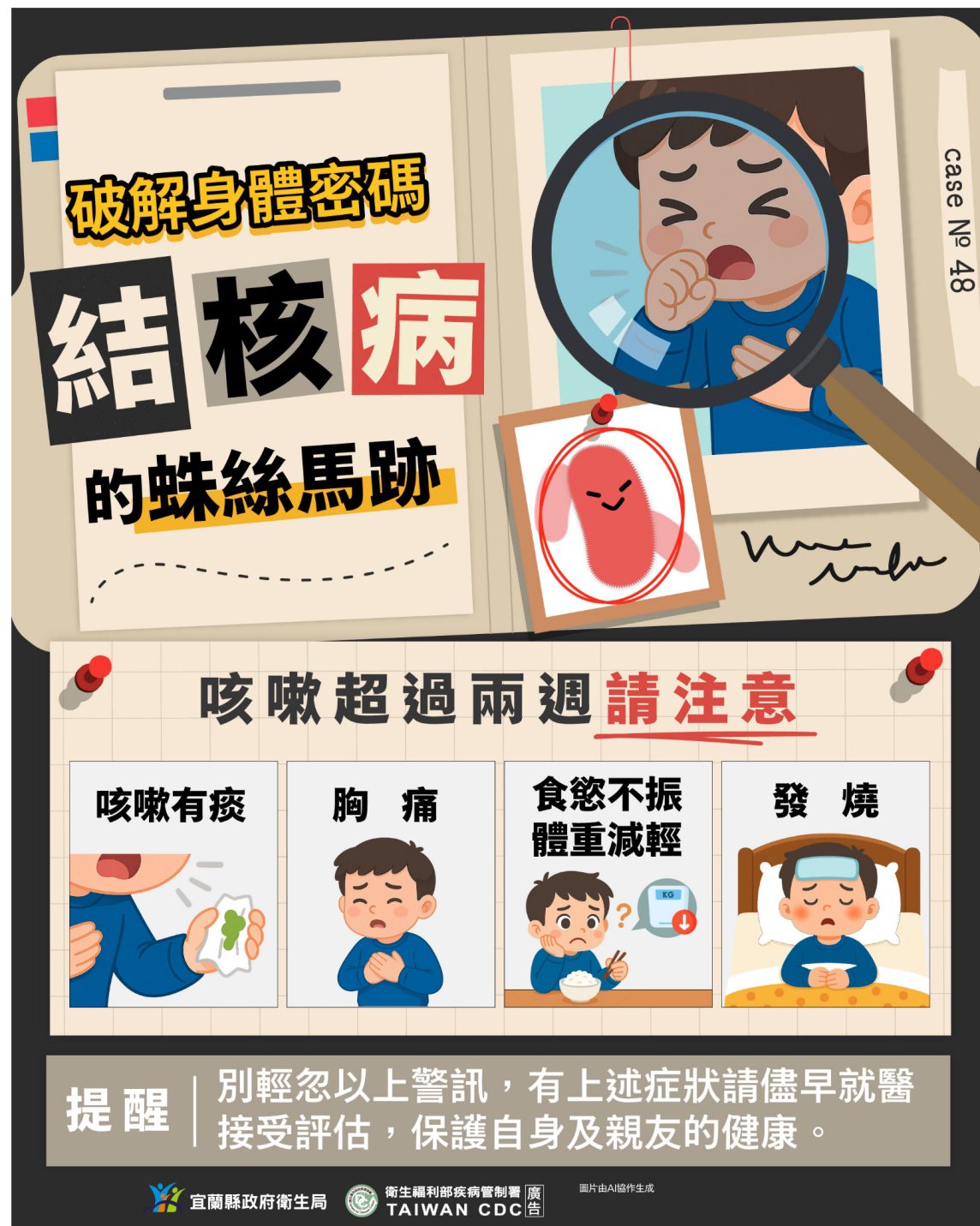 結合你我終結結核   周周送LINE PONITS 5點