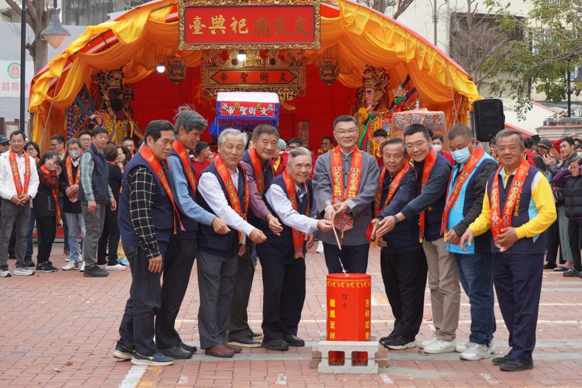 影音/鹿港文武廟文衡聖帝綵街賜福遶境  40個陣頭參與繞境增添了不一樣的文化意涵