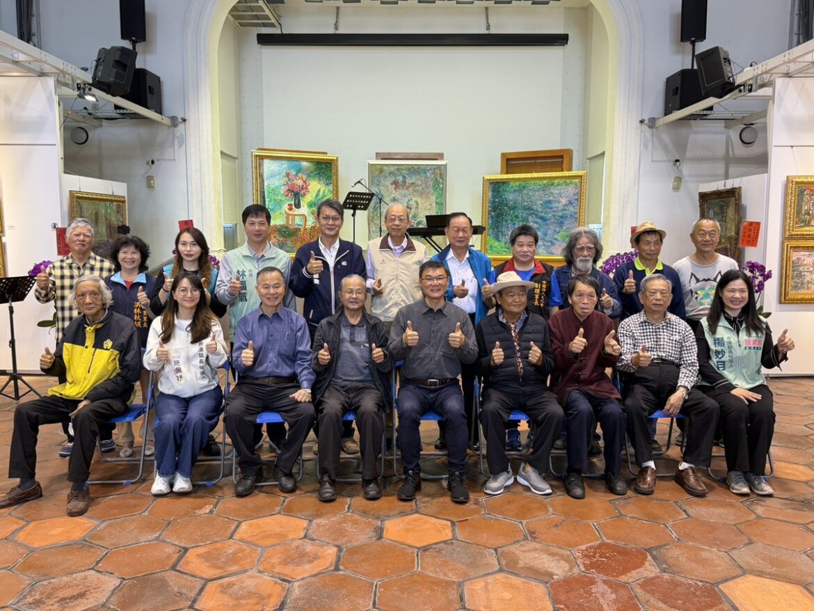鹿港公會堂「回望鹿影」  林西雄油畫個展充滿在地溫度的「藝術對話」