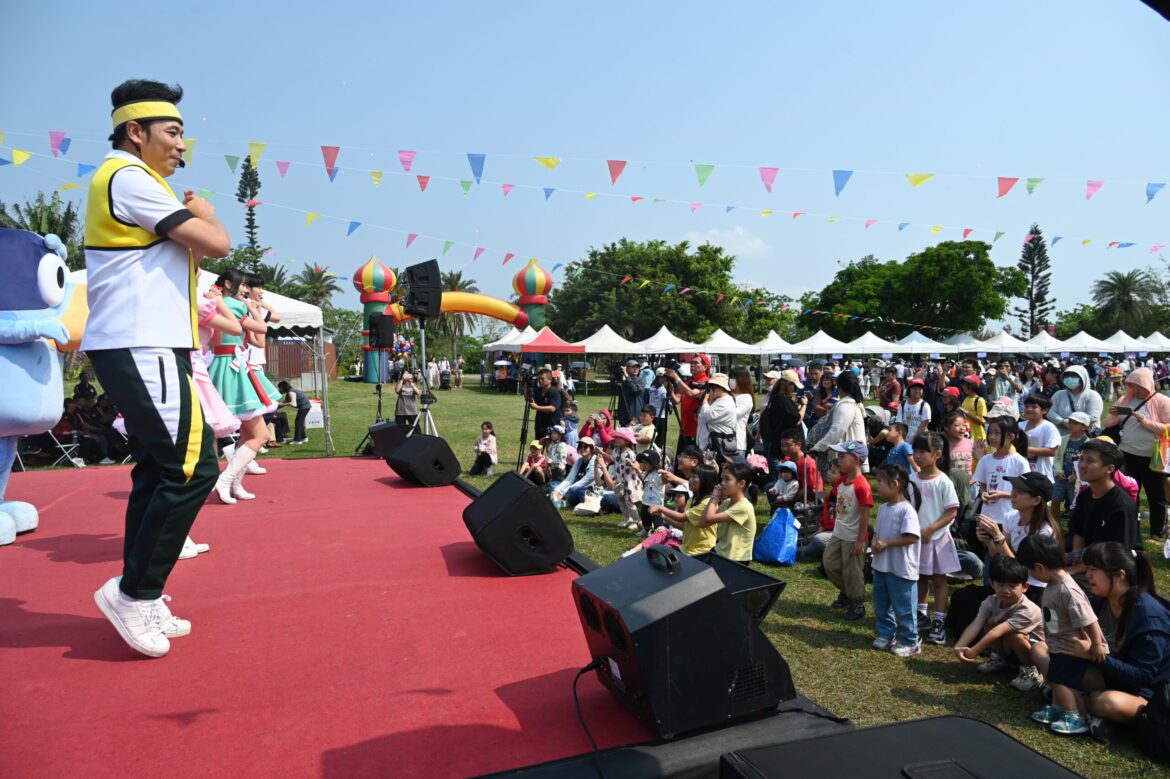 臺東「野放祭」熱鬧登場   大小朋友同樂享受周末時光