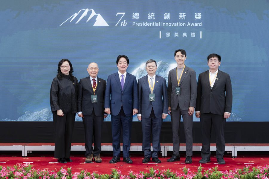 第七屆總統創新獎揭曉  跨域創新成國家韌性關鍵 瑞昱半導體、One-Forty、蕭菊貞、王榮德、吳君孝獲獎