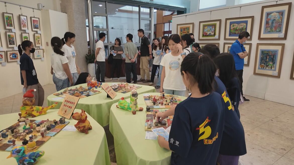 清大附小美術班畢展  欣賞孩子無限創造力