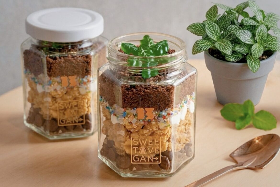 考古也能吃？十三行 13 CAFÉ 母親節推「幻彩考古罐」DIY     純素甜點疊出母愛厚度