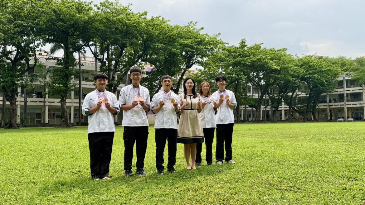 南應大餐飲系捷報頻傳　參戰環球廚藝聯盟挑戰賽獲2金3銀5銅佳績