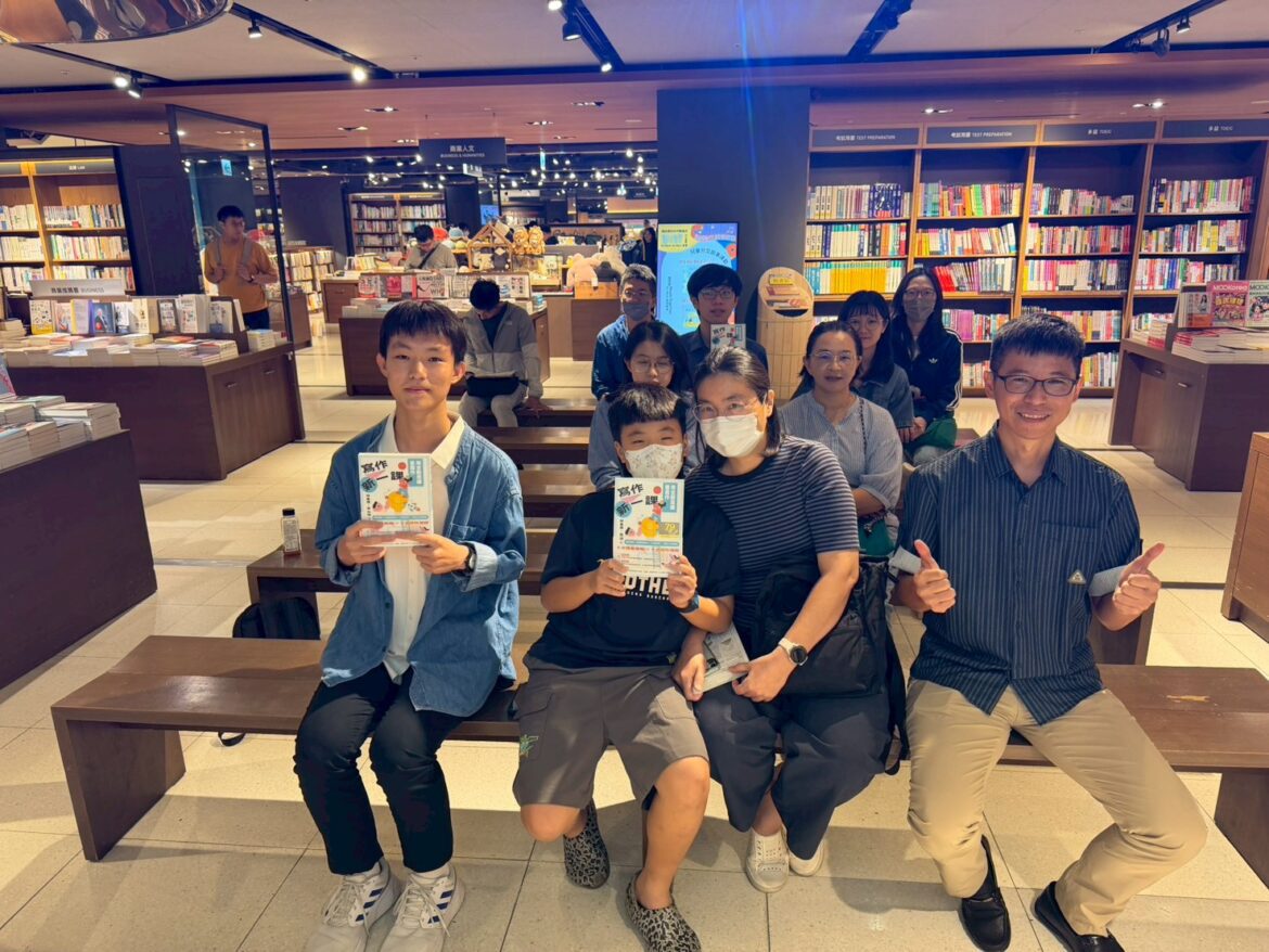 《寫作新一課》台中分享會　林皇德、李沁玹談寫作關鍵：先建立正確心態