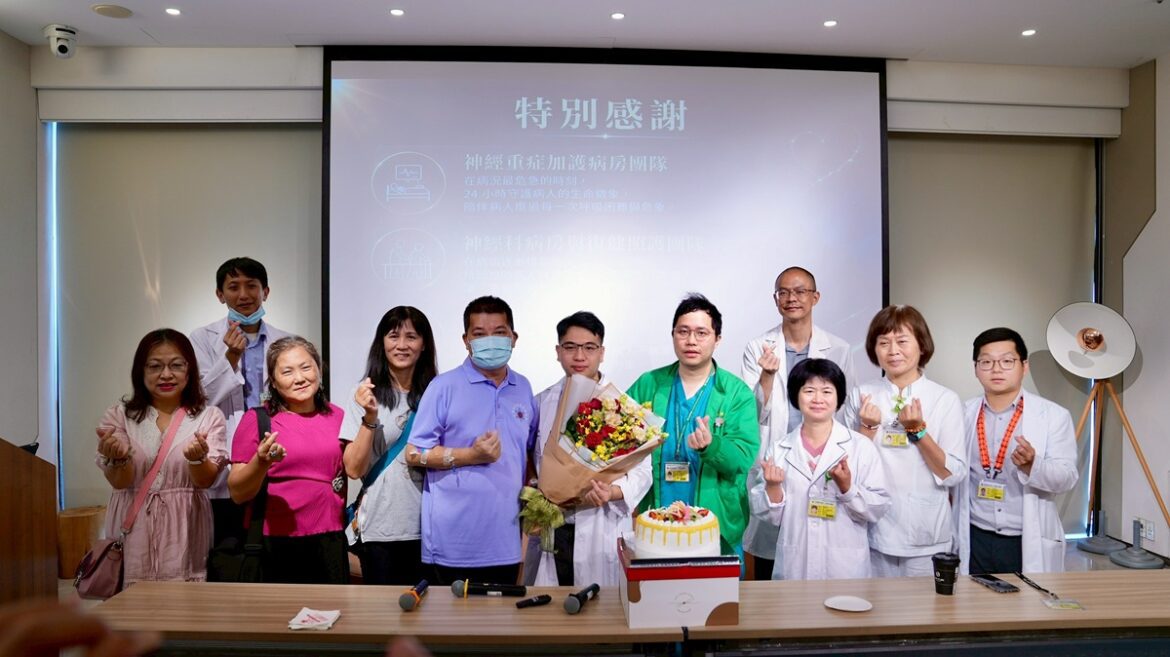 影音/秀傳成功搶救重症肌無力病患   59歲男歷經鬼門關 出院重獲新生