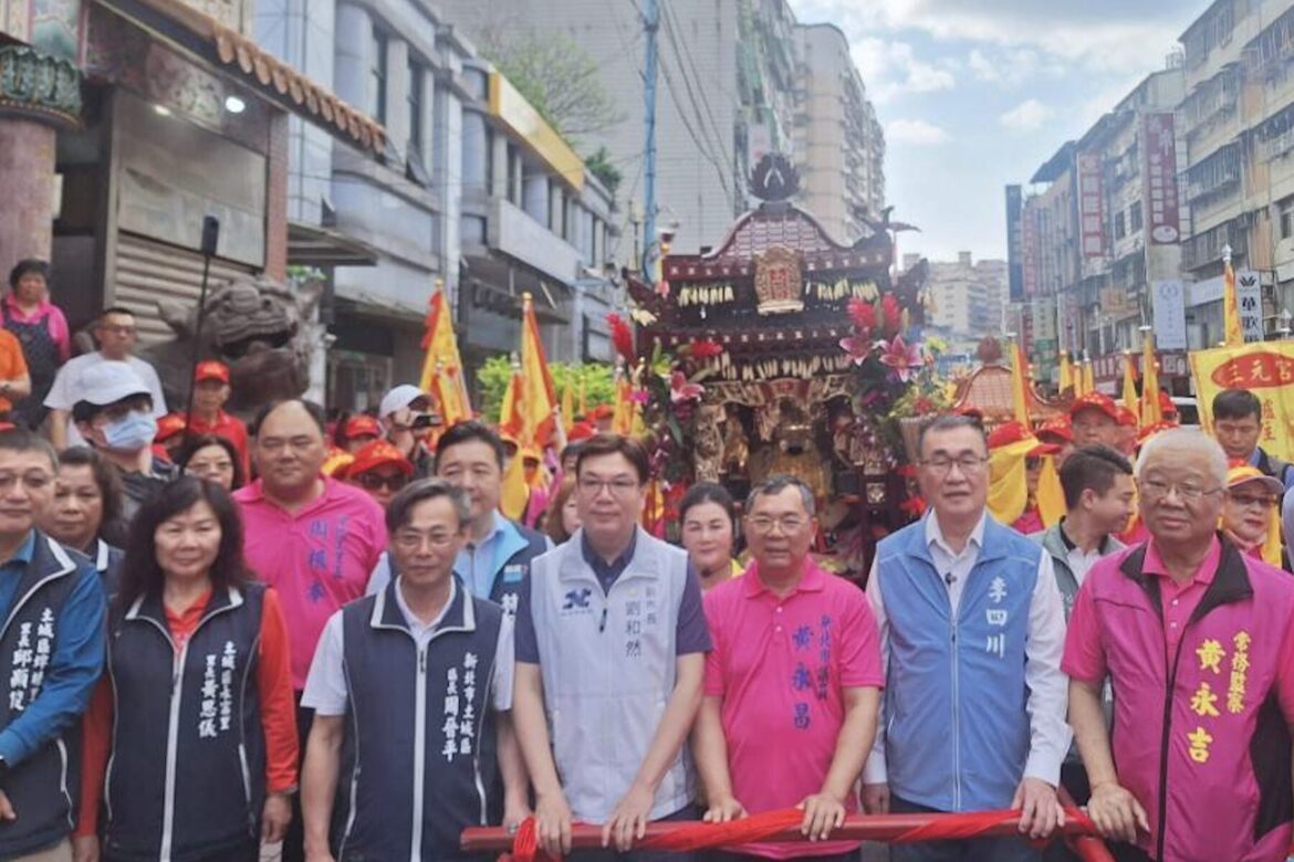 土城年度盛事！ 劉和然走訪土城三元宮、新莊保元宮建醮開鑼     祈市政昌隆