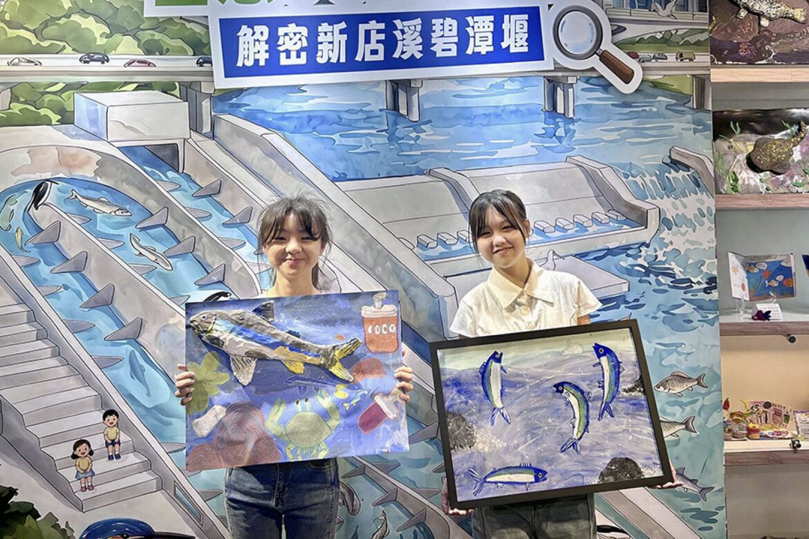 新北市青少年圖書館推生態CSI鑑識所結合AI科技帶領學子解密新店溪碧潭堰