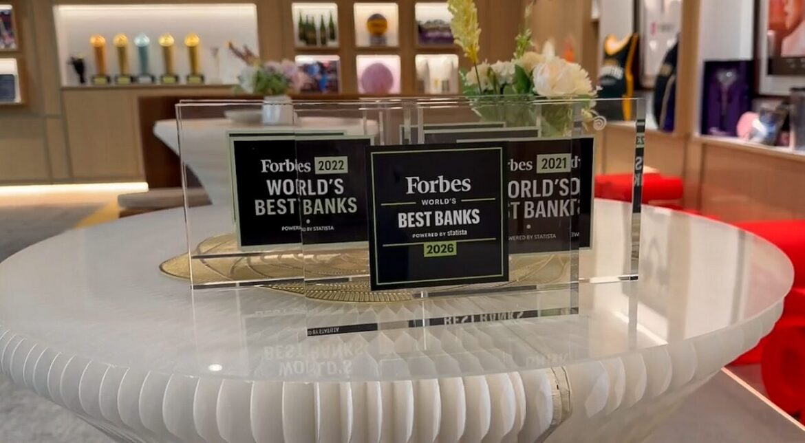 影音／永豐銀行連續六年蟬聯富比士全球最佳銀行