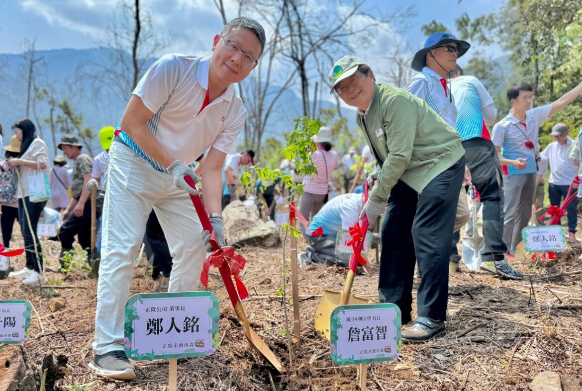 正隆攜手中興大學復育火燒林兩年見效　喜見穿山甲重返惠蓀林場