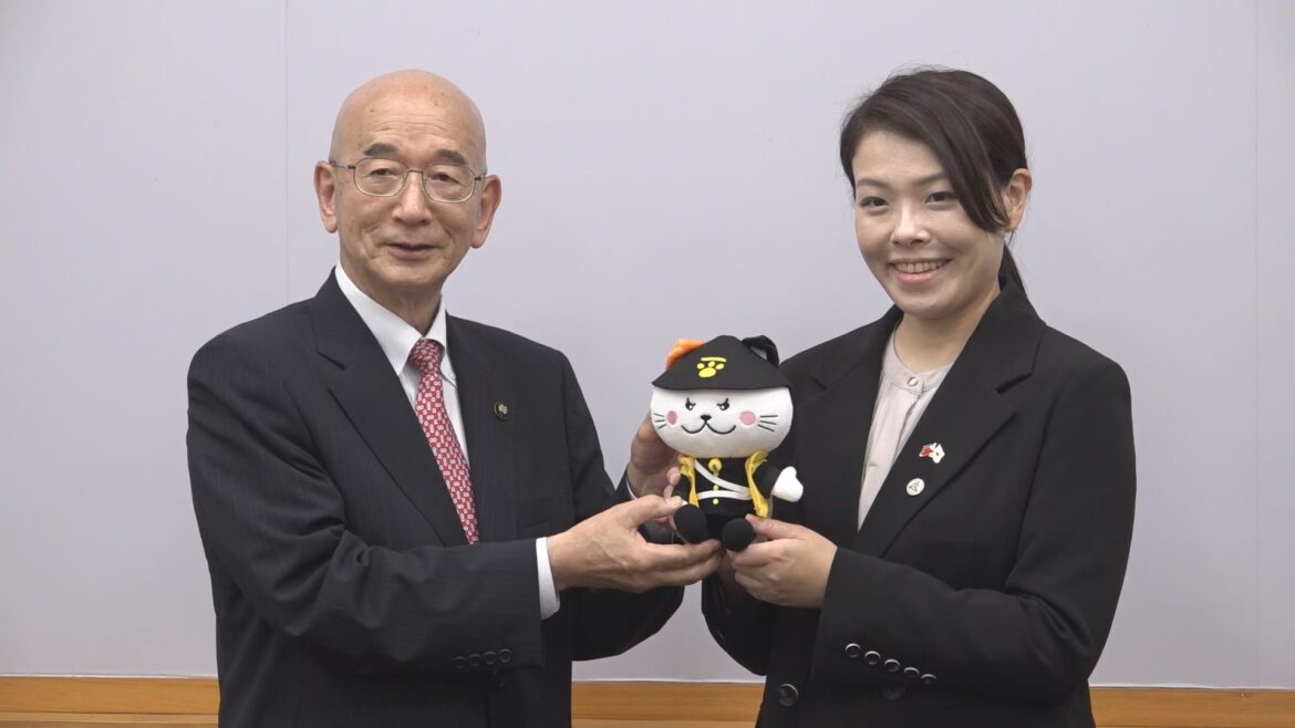 山口縣萩市來訪 促進教育、產業、觀光交流