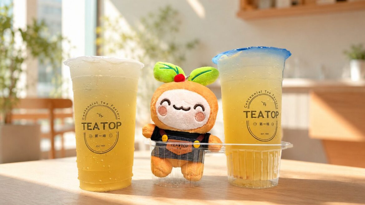 今年暑假就喝序序茶，序蘋果滴金、400沫啡金優惠上線  TEA TOP同步祭出21週年限定活動