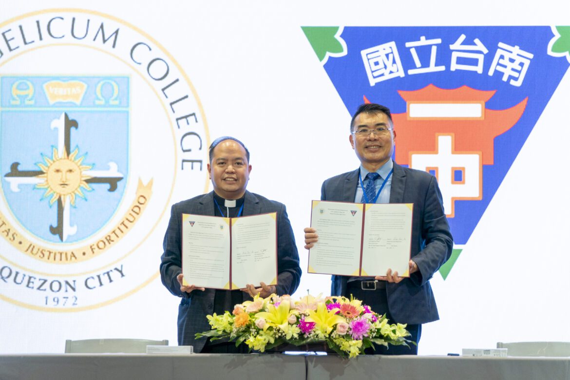 台南一中線上交流到與菲律賓UST Angelicum College正式簽署合作備忘錄