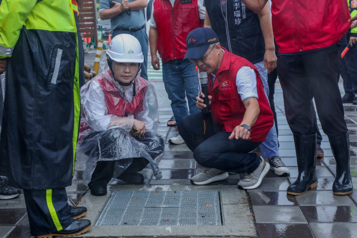 告別台灣大道「漂漂河」！巴威颱風進逼  沙鹿兩大淹水熱點挺過豪雨測試